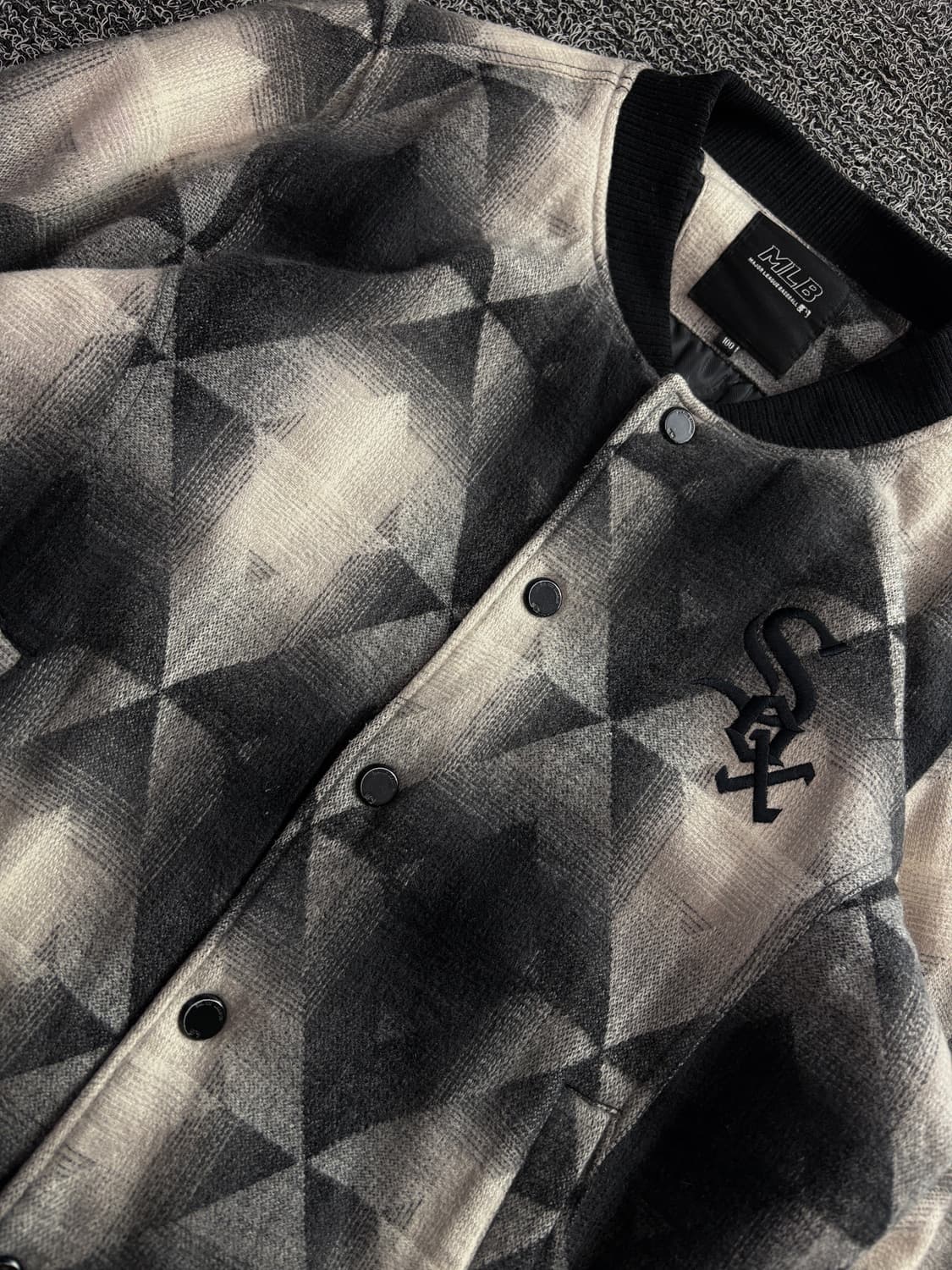 MLB 시카고 화이트 삭스 올드스쿨 바시티 자켓 3838 상품이미지3