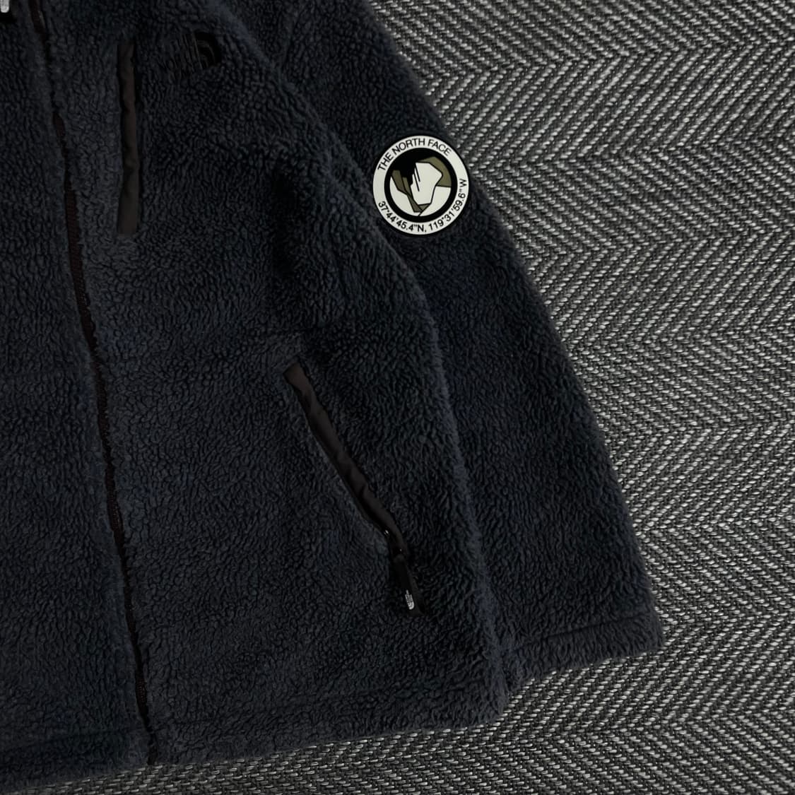 노스페이스 화이트라벨 스노우 양털 쉐르파 자켓o 3248 상품이미지2