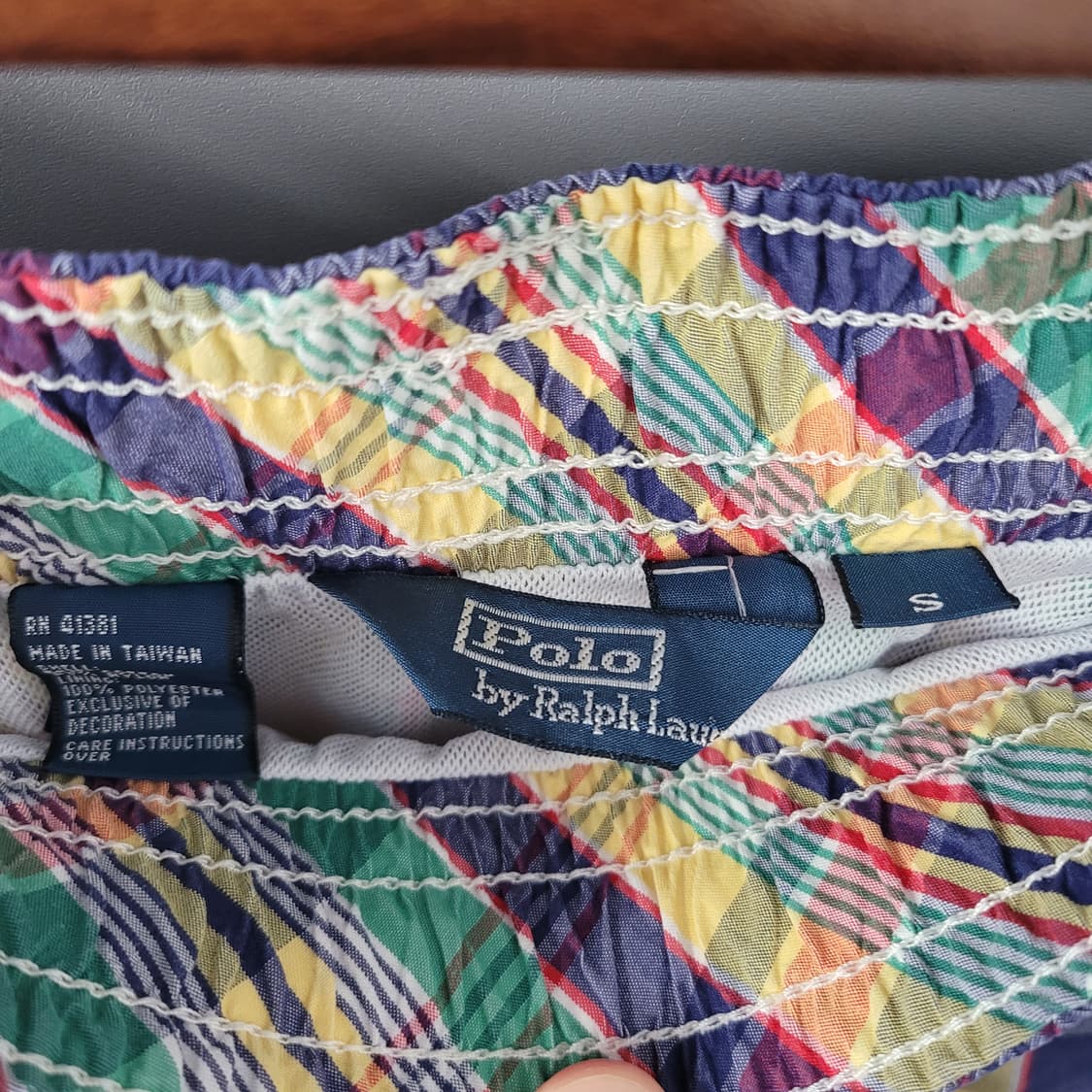 Polo Ralph Lauren 폴로 랄프로렌 멀티컬러 패턴 스윔 쇼츠 상품이미지4