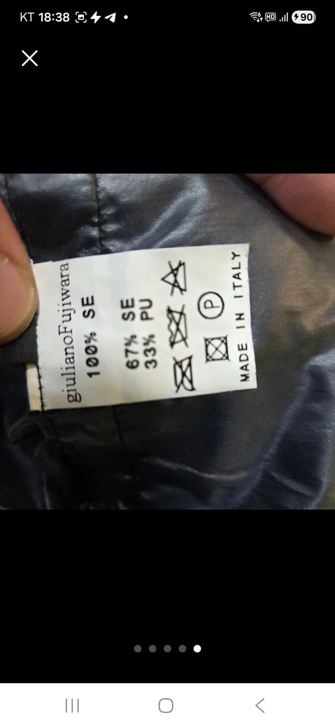 줄리아노 후지와라 시스루 코트 상품이미지5