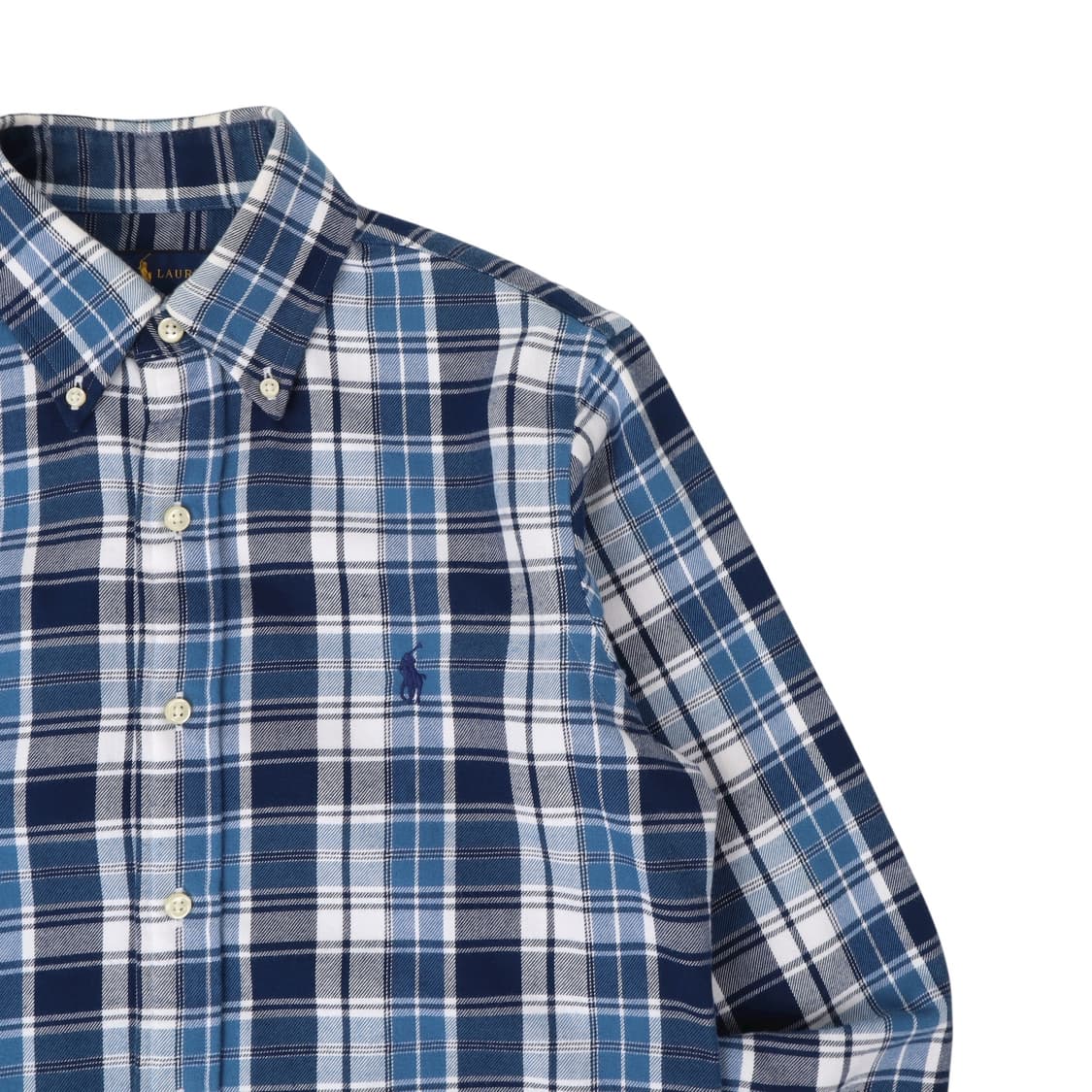 폴로 랄프로렌 트윌 코튼 플래드 체크 클래식핏 셔츠 상품이미지3