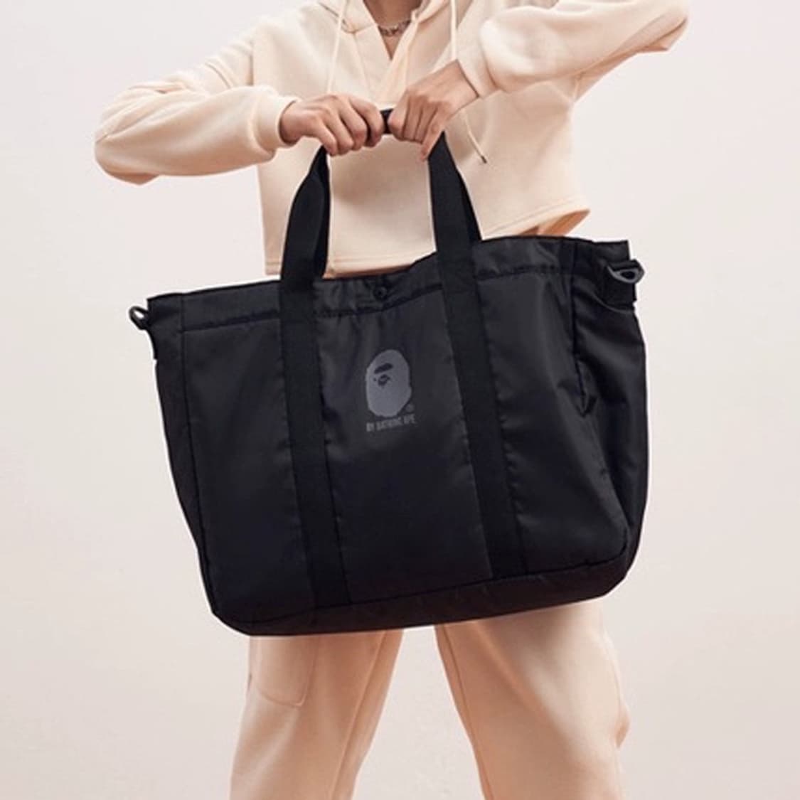 베이프 블랙 토트백 숄더백 상품이미지2