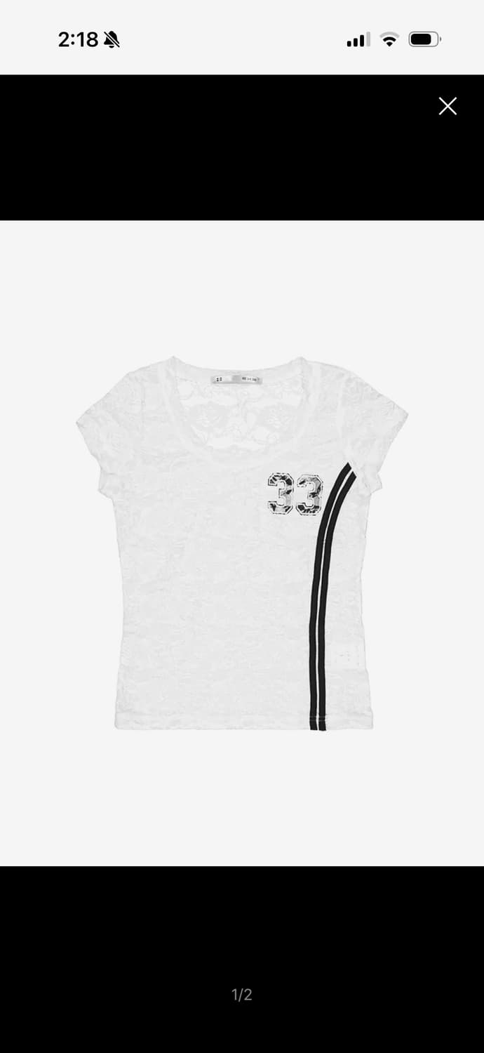 Setupexe 33 lace top /셋업이엑스이 레이스탑 상품이미지1