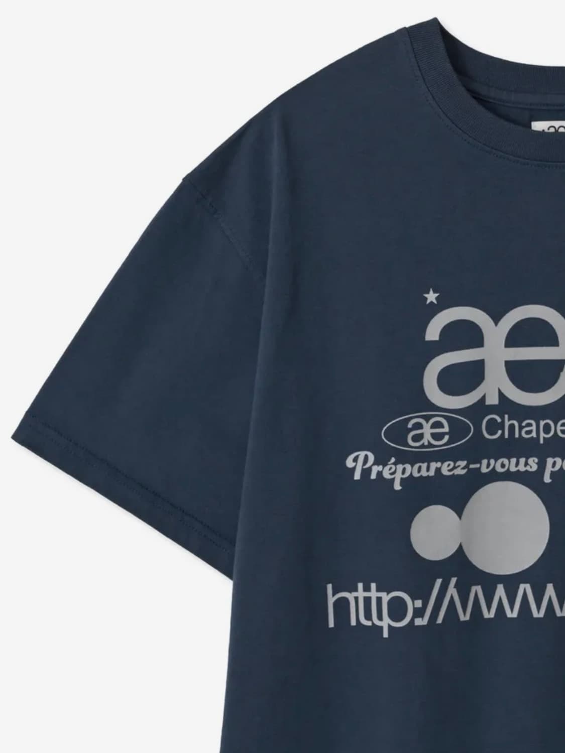 WEB LOGO T-SHIRTS [NAVY] 상품이미지4