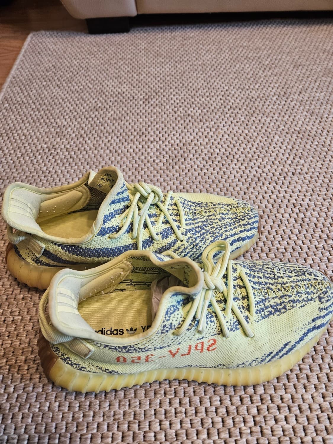 이지부스트 350 세미프로즌옐로우 265 상품이미지4