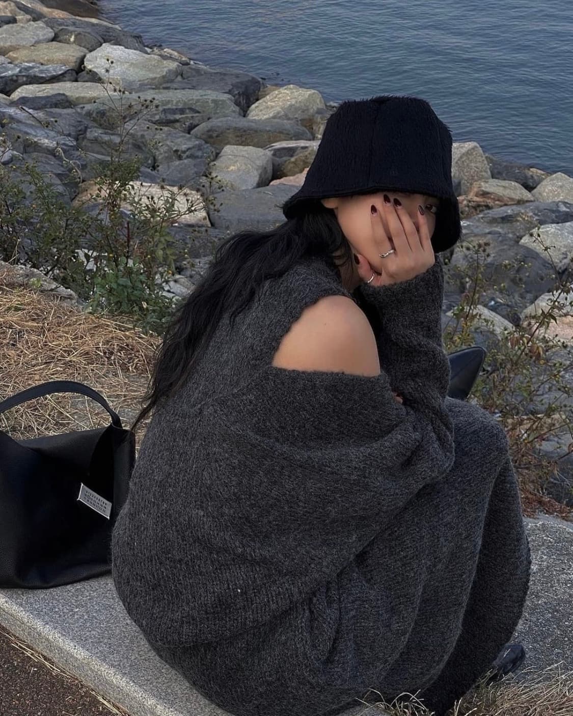 트리밍버드 니트원피스 볼레로 셋업 상품이미지3