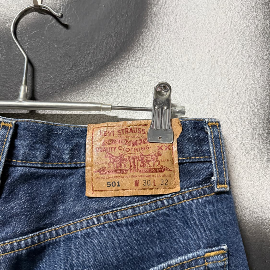 리바이스 오리지널 USA OG 98s 501 오렌지탭 데님 팬츠 상품이미지5