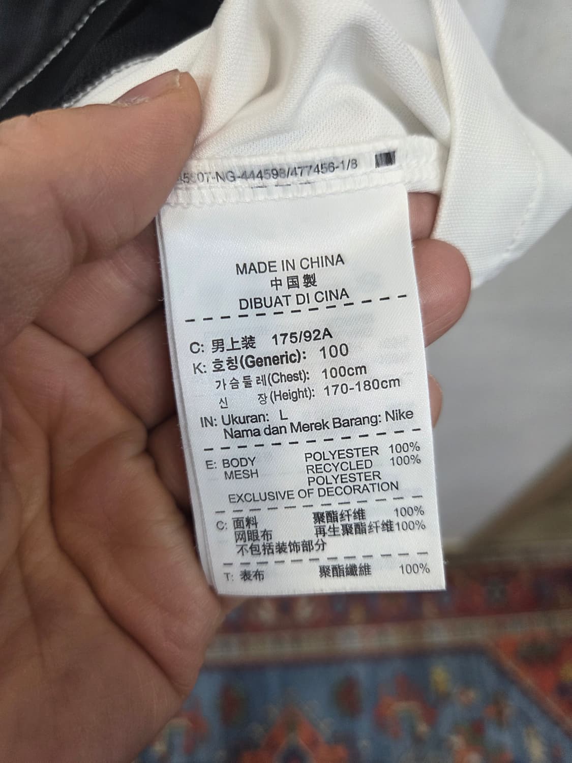 나이키 드라이핏 올드스쿨 기능성 긴팔 L 상품이미지5