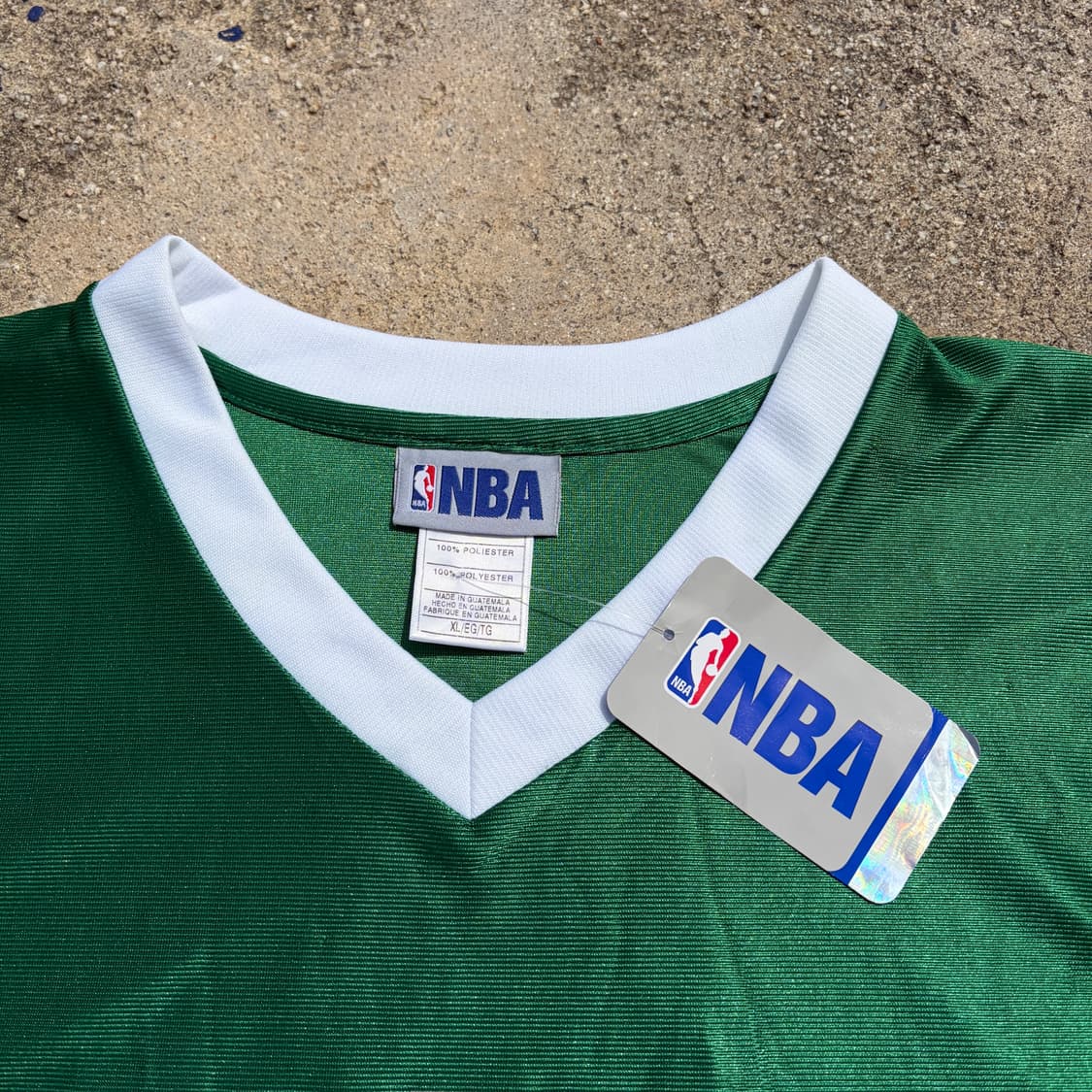 NBA OG 보스턴 셀틱스 폴 피어스 빈티지 농구져지 유니폼 XL 상품이미지5