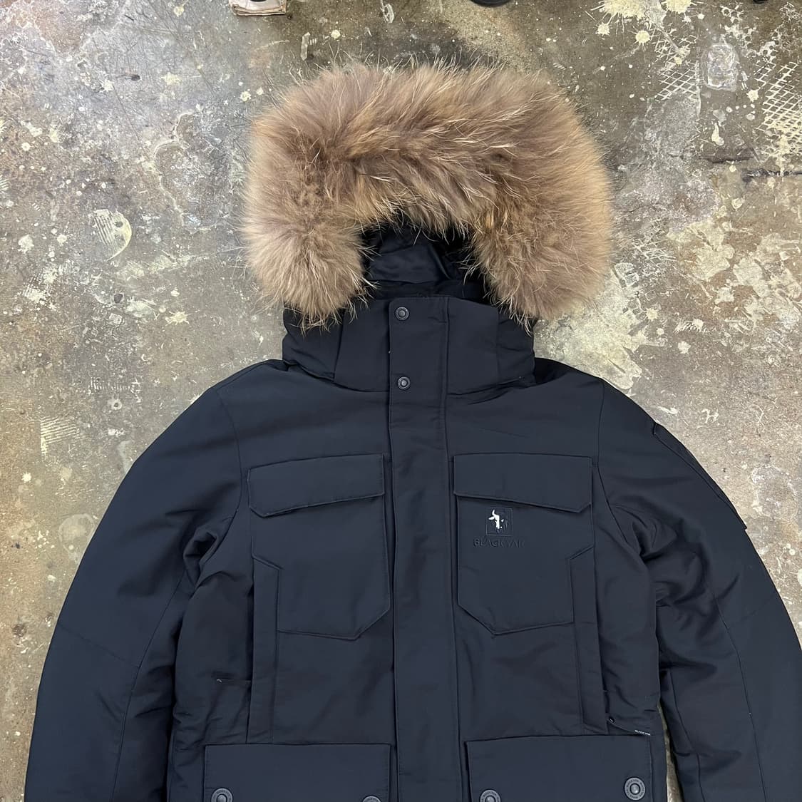 85) 블랙야크 라쿤퍼 덕다운 패딩점퍼 오리털패딩 상품이미지2