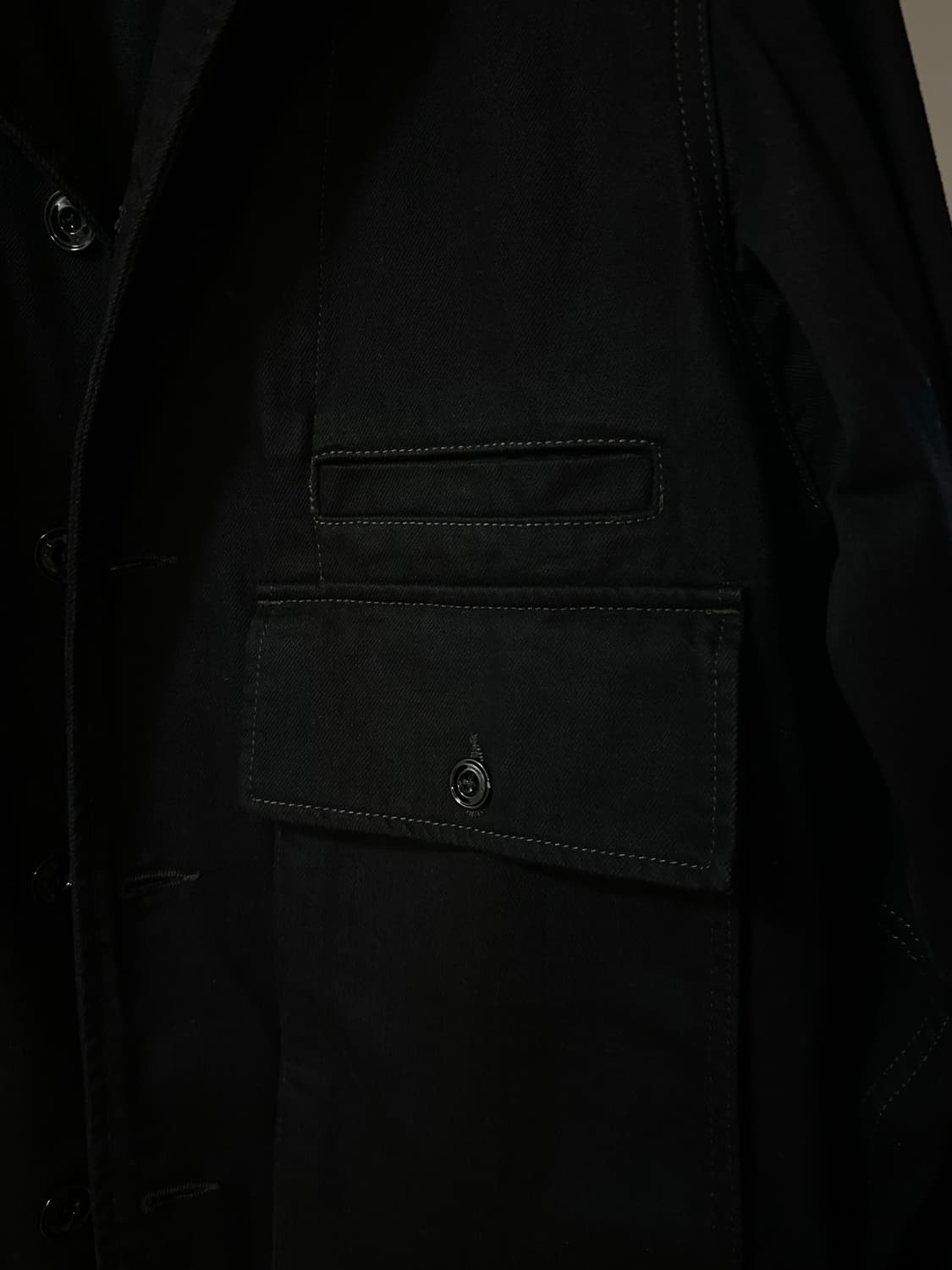 르메르 박시쟈켓 블랙 컬러 M 사이즈 판매합니다. 상품이미지8