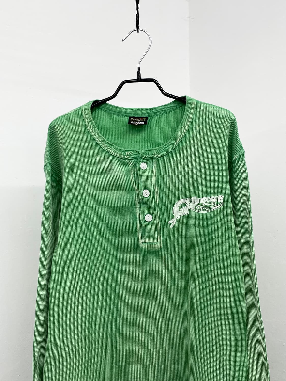 그린 워싱 와플 레터링 슬리브 상품이미지6