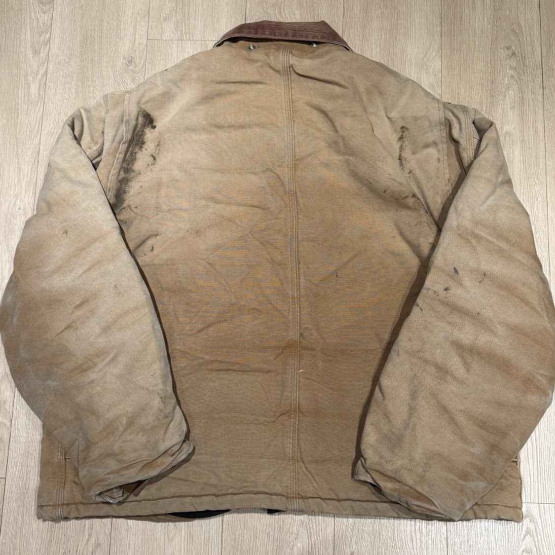 칼하트 아크틱 자켓 J02 워크 자켓 덕 캔버스 쉘 퀼팅 라이닝 상품이미지6