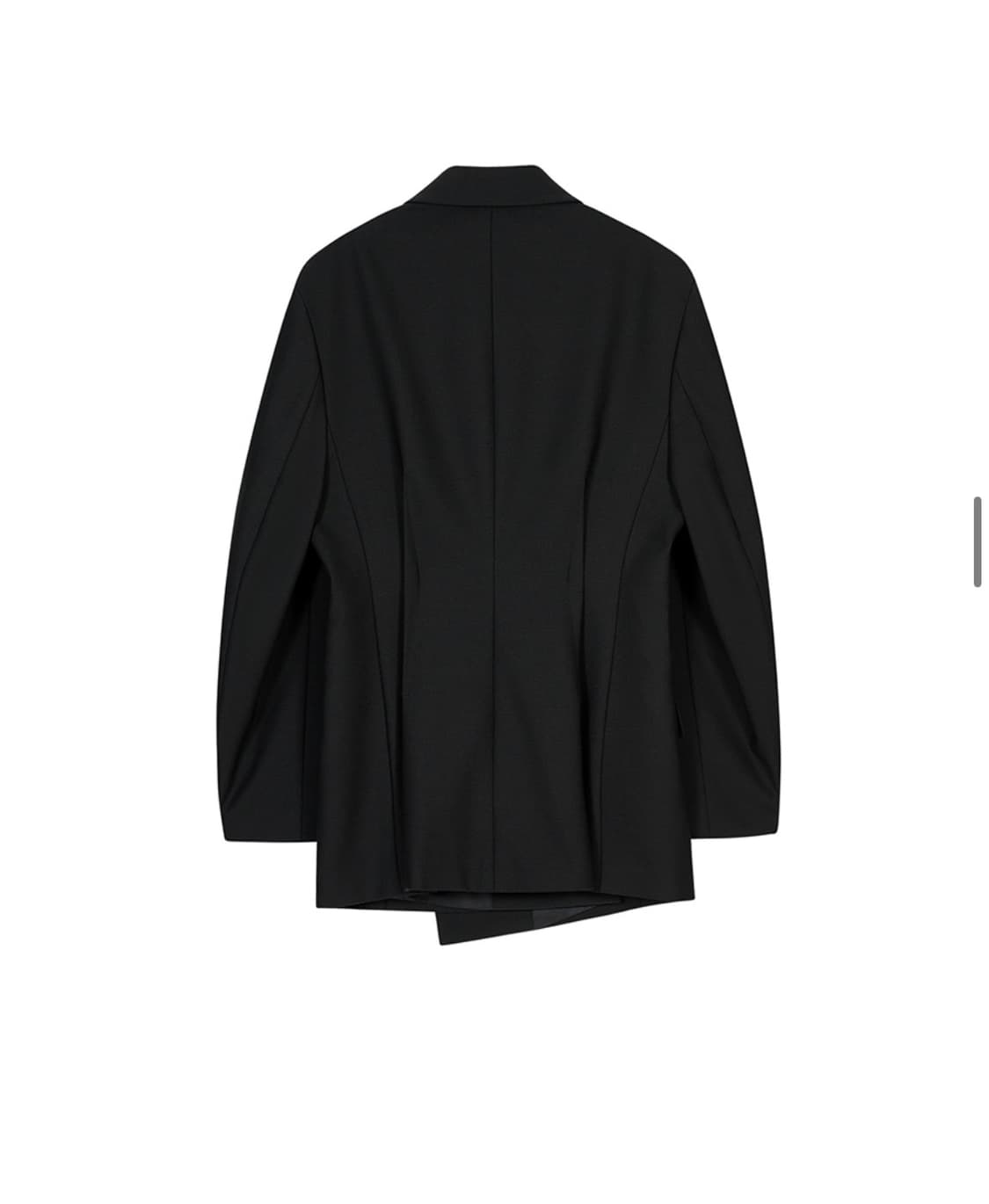 인사일런스우먼 신치드 웨이스트 울 자켓 상품이미지2