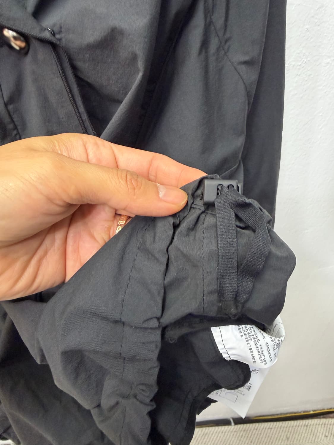 정품) O2ND 오즈세컨 22ss 오버핏 아노락 바람막이 자켓 76 상품이미지5