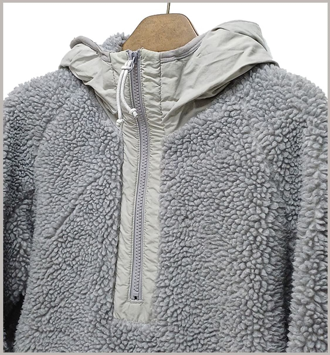 516 정품 후드 플리스 아노락 100 K-85 상품이미지2