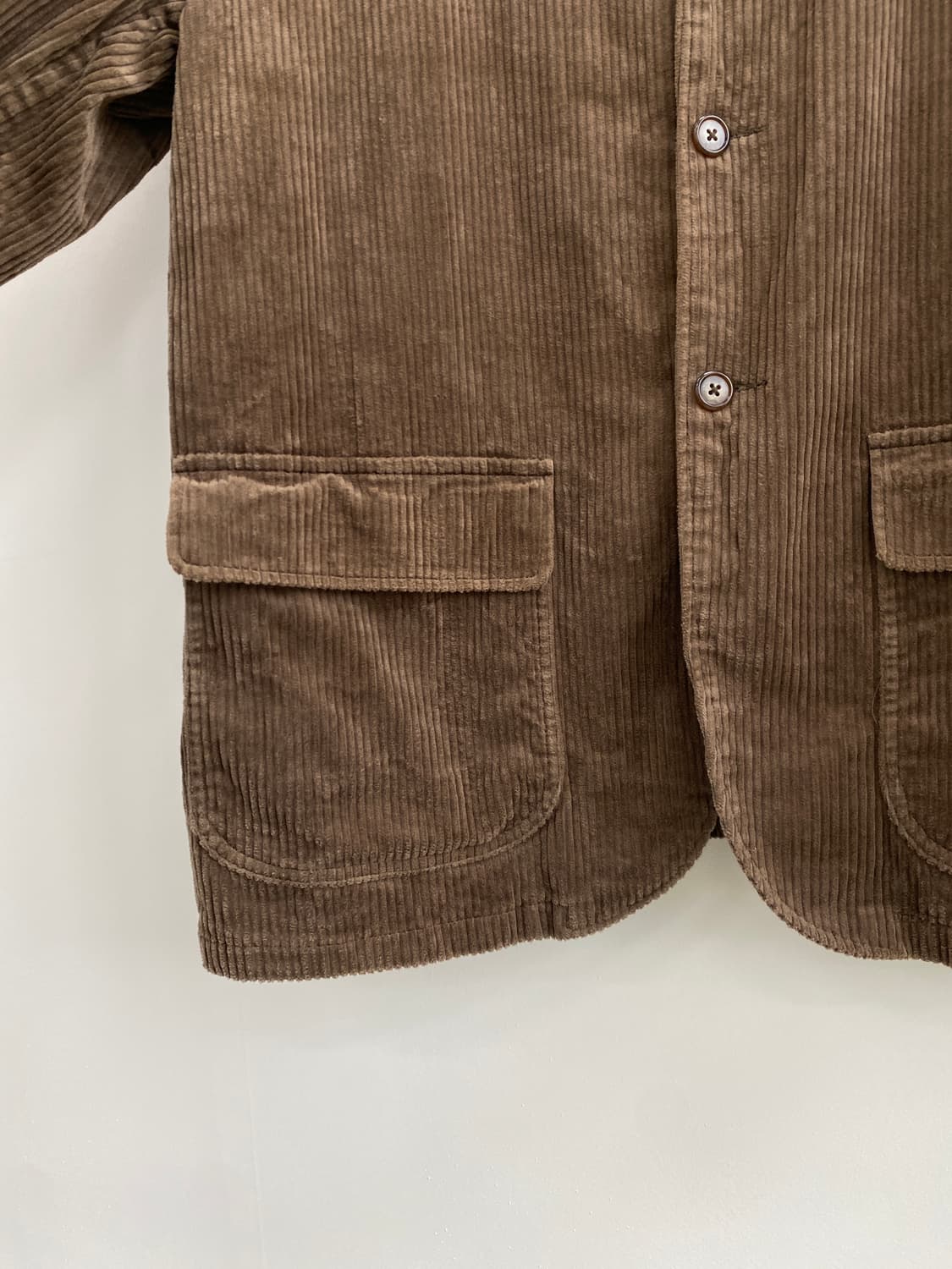 빔즈 3버튼 코듀로이 자켓 상품이미지3