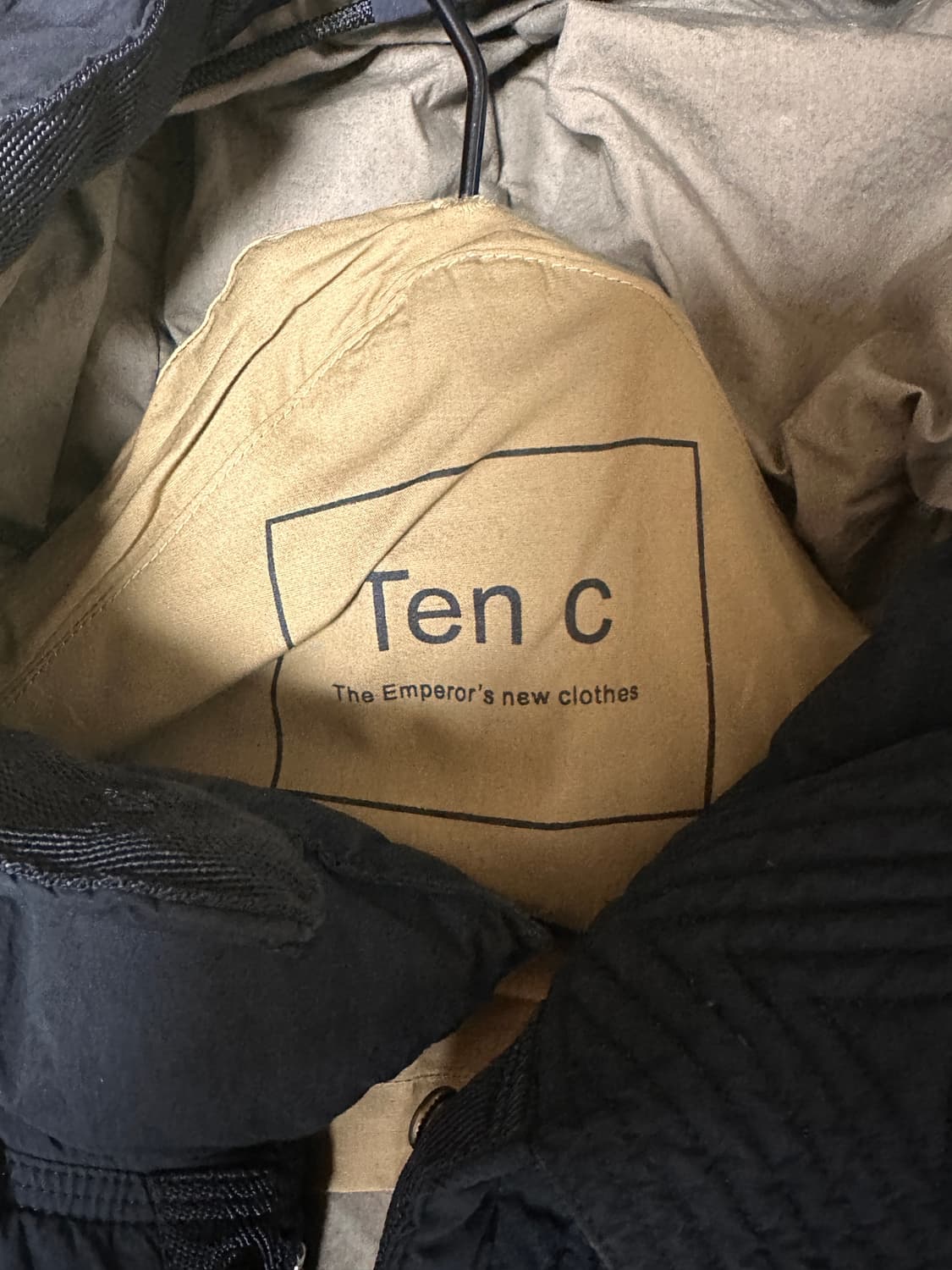 Ten c 텐씨 아틱 다운 파카 블랙 52사이즈 상품이미지6