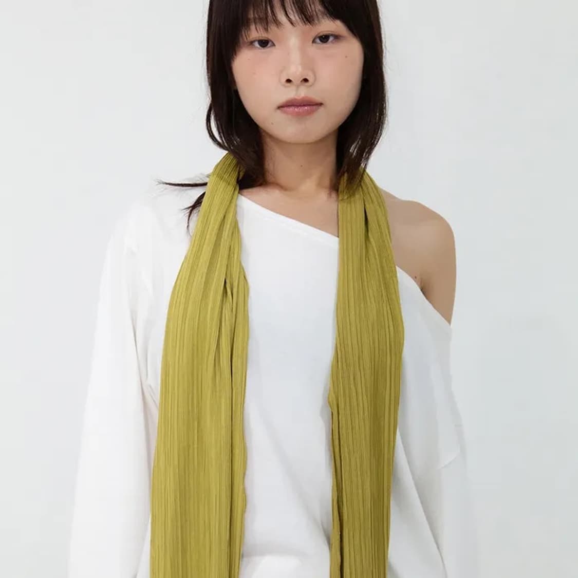 long scarf_olive 상품이미지2