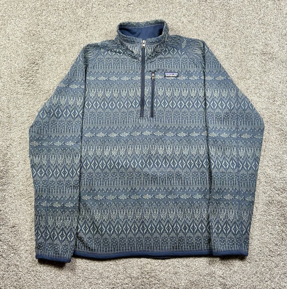 파타고니아 남성용 베터 스웨터 1/4 집업 플리스 풀오버 상품이미지1