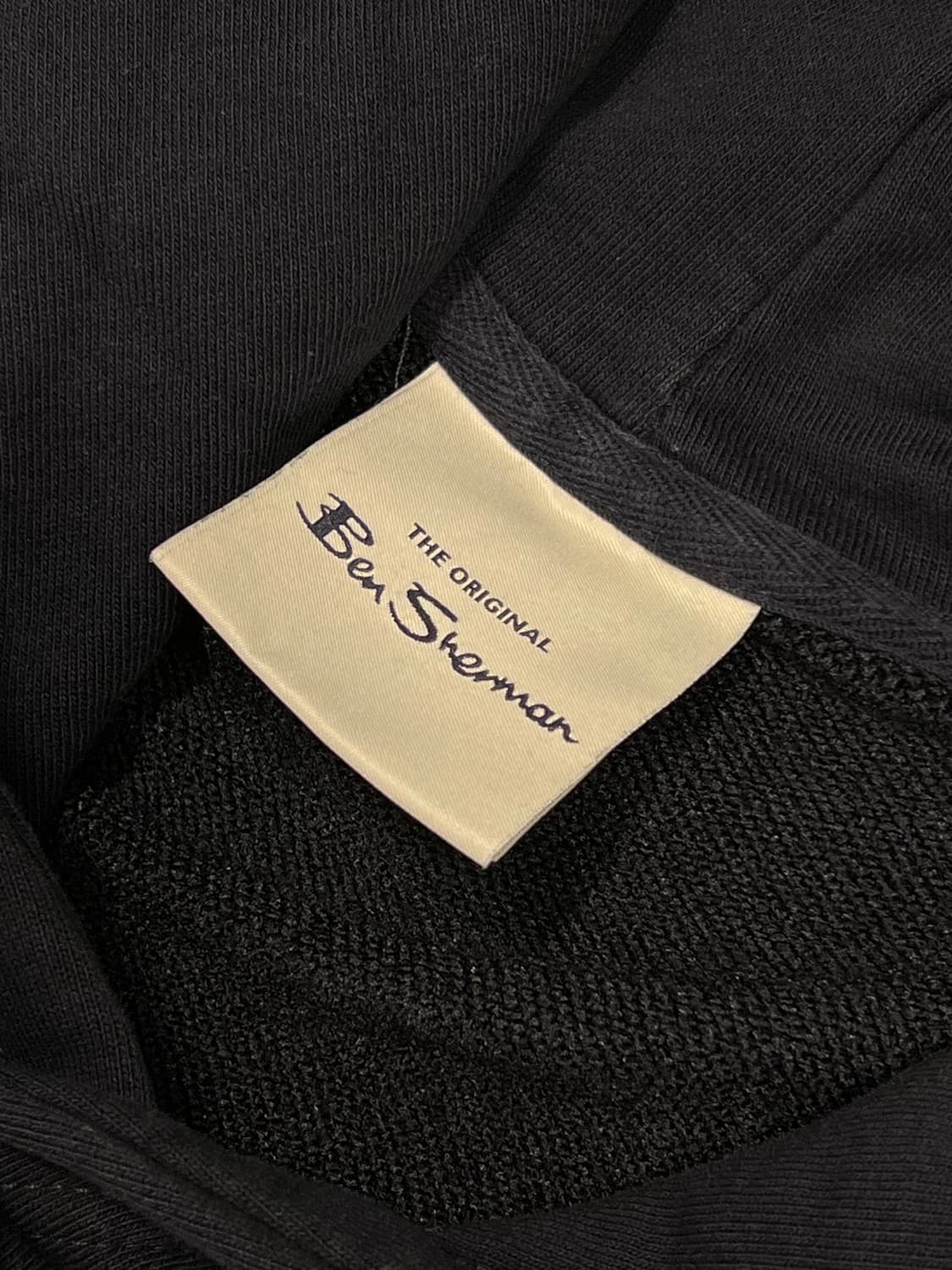 (105) 벤 셔먼 모스 타겟 백 프린팅 후드 티 다크네이비 상품이미지4