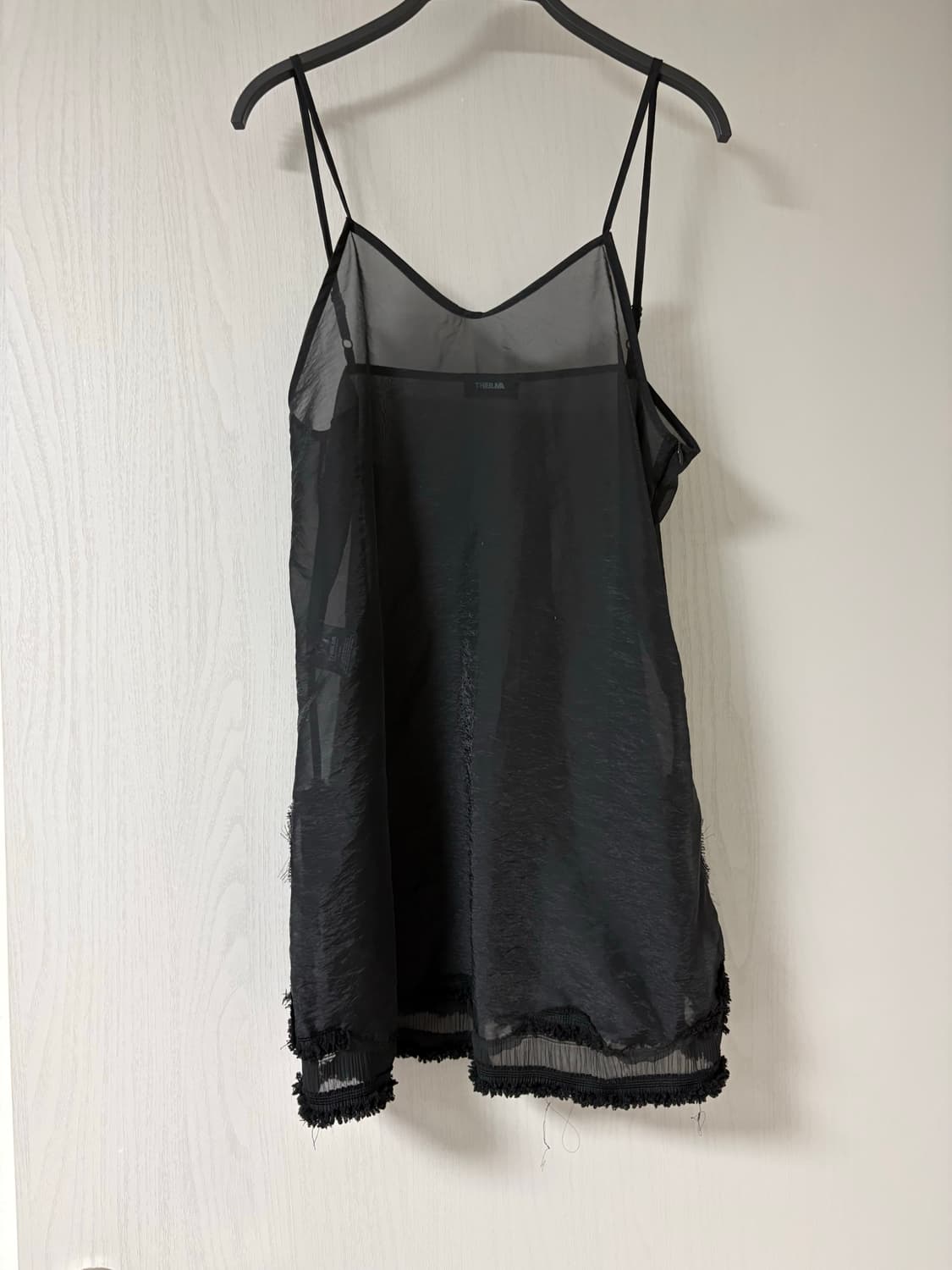 THEILMA 블랙 시스루 슬립 M 상품이미지2