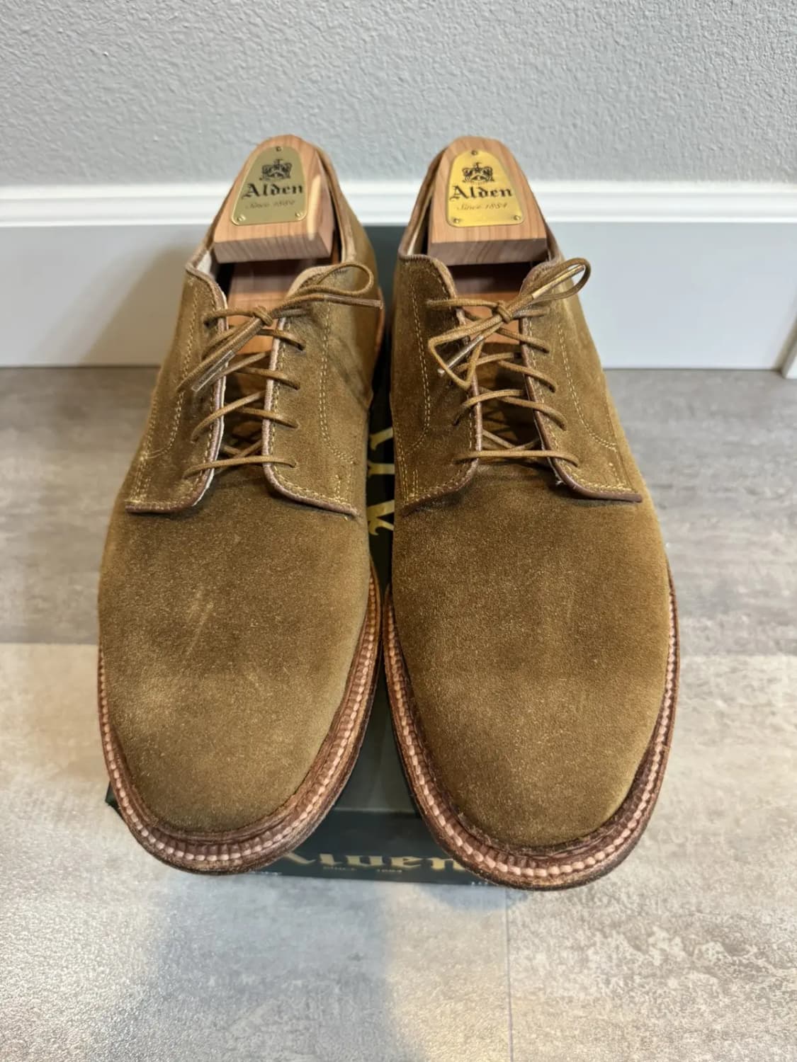 10D 알든 29336F  플레인토 더비  스너프 스웨이드 상품이미지1