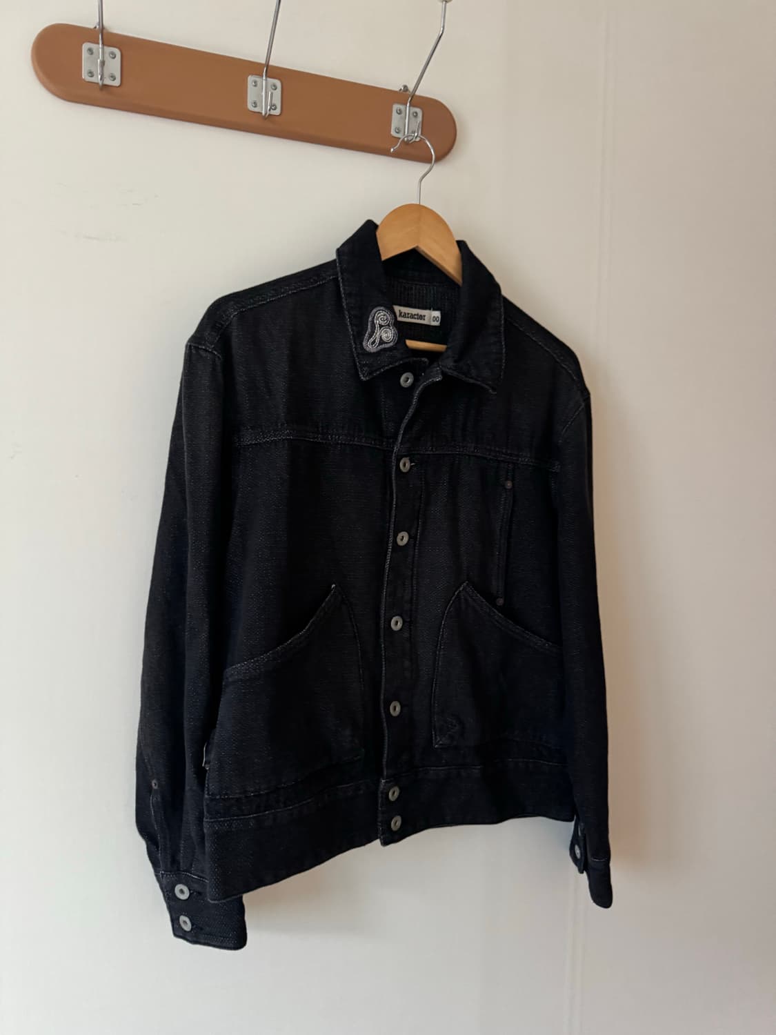 카락터 웨스턴 흑청 자켓 상품이미지8