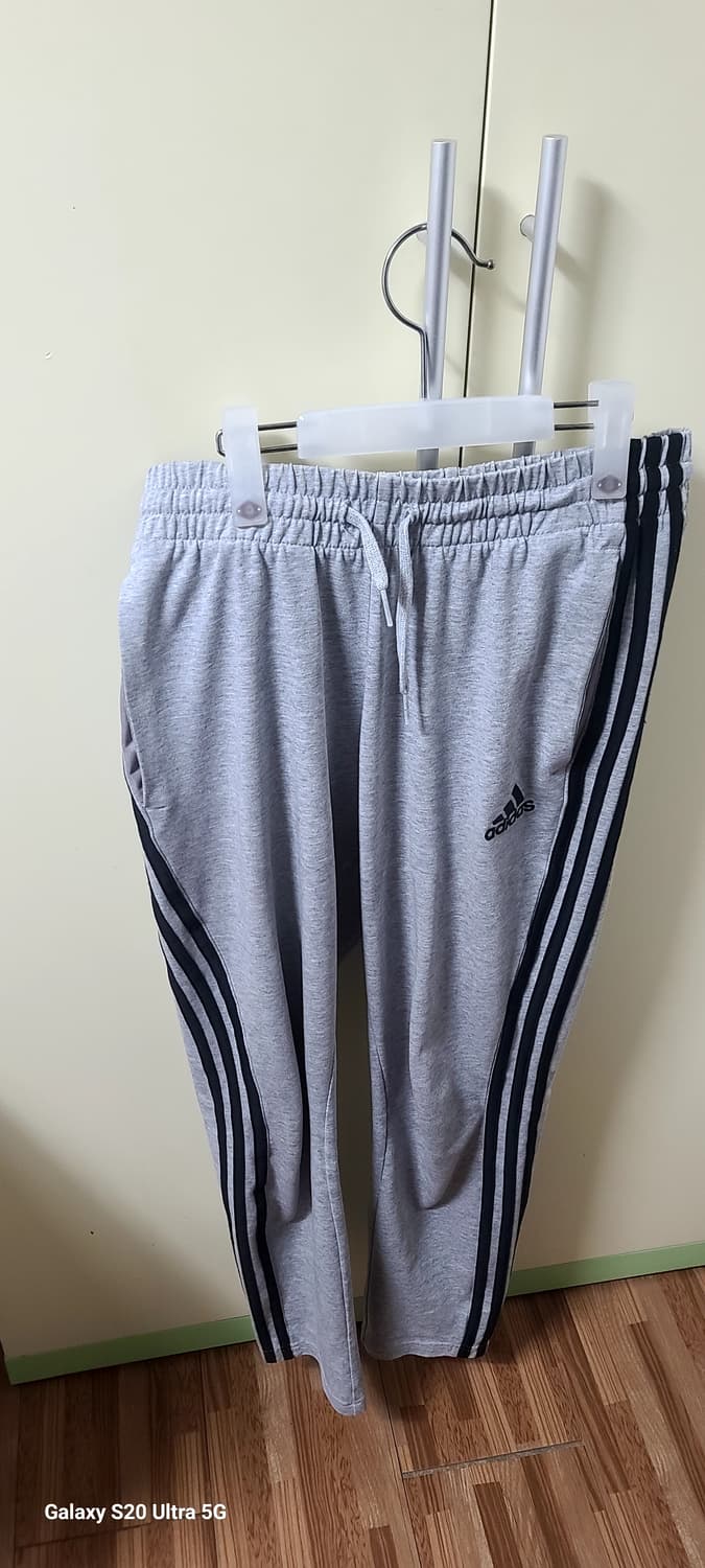 아디다스 에센셜 싱글 저지 테이퍼드 오픈햄 3S 팬츠 상품이미지1