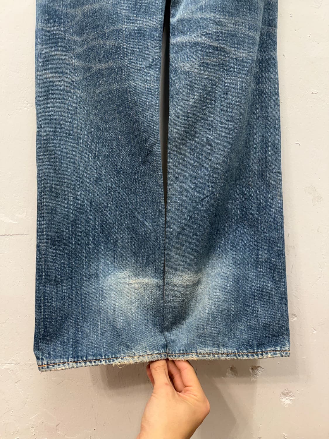 에비수 다이콕 셀비지 데님 팬츠 상품이미지4