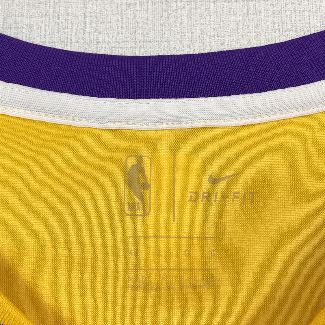 나이키 Nike 르브론 제임스 레이커스 유니폼 반팔 L 상품이미지7