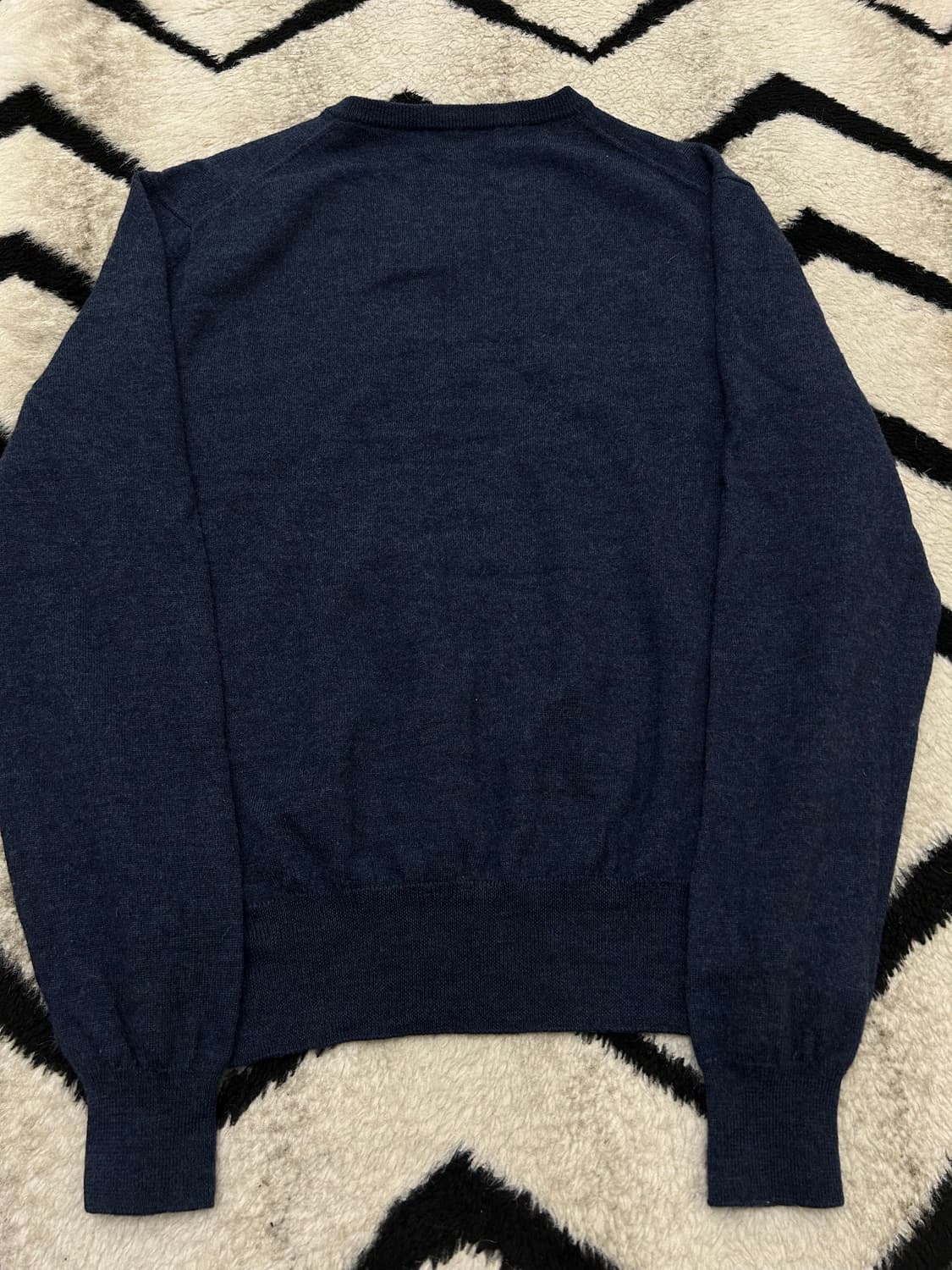 [M]폴로랄프로렌 V넥 울 니트/네이비블루 상품이미지4