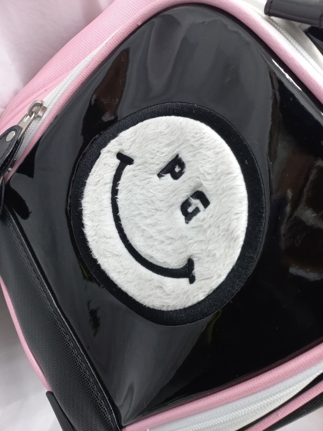 파리게이츠 골프 캐리어 핑크 스마일 상품이미지1