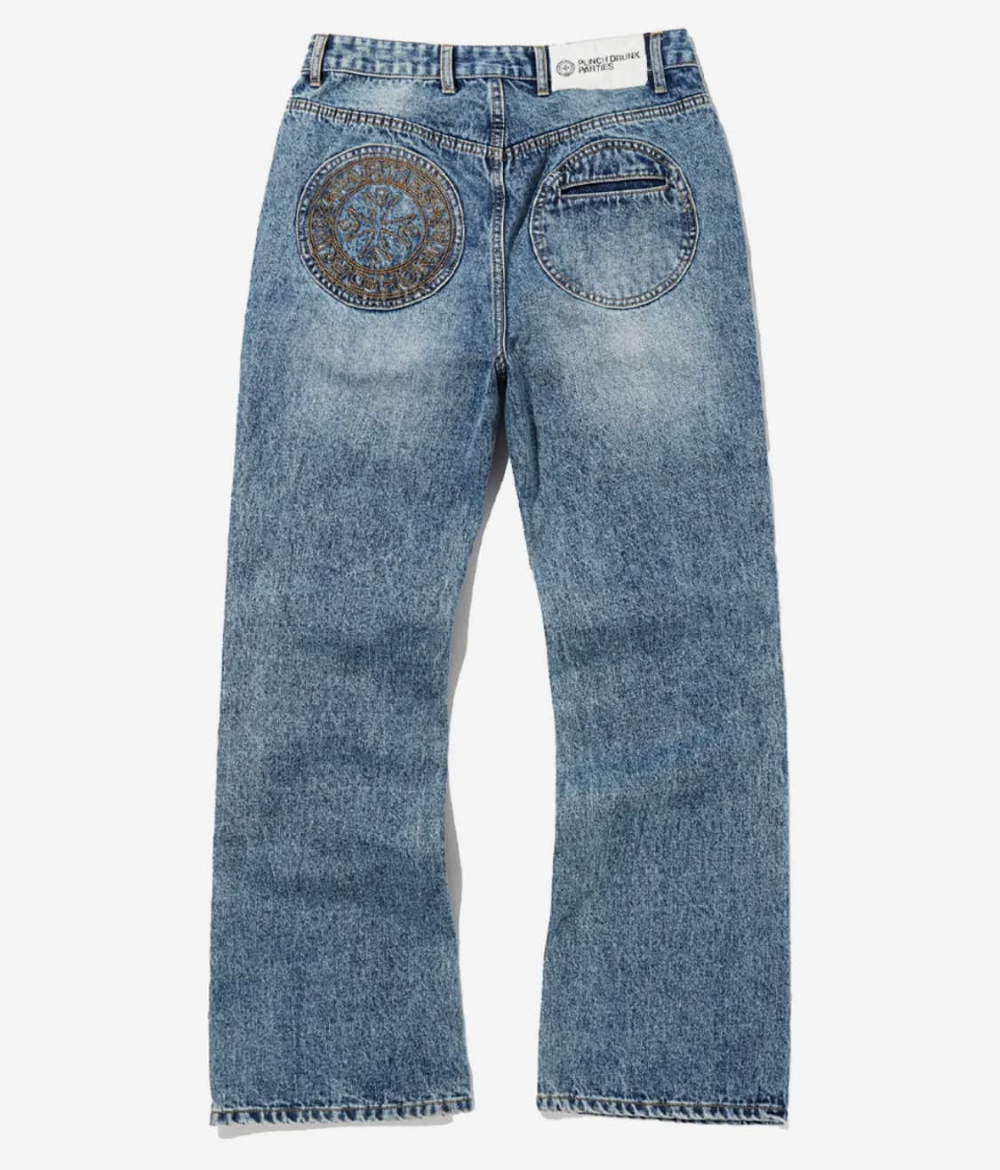 구합니다/펀치드렁크파티즈 세미 플레어 데님팬츠 2 상품이미지1