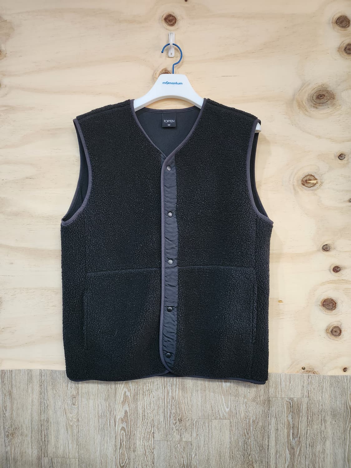 1005) 탑텐 남성 뽀글이 조끼 상품이미지1