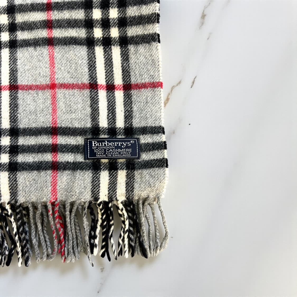 .버버리 캐시미어 노바체크 머플러 상품이미지3