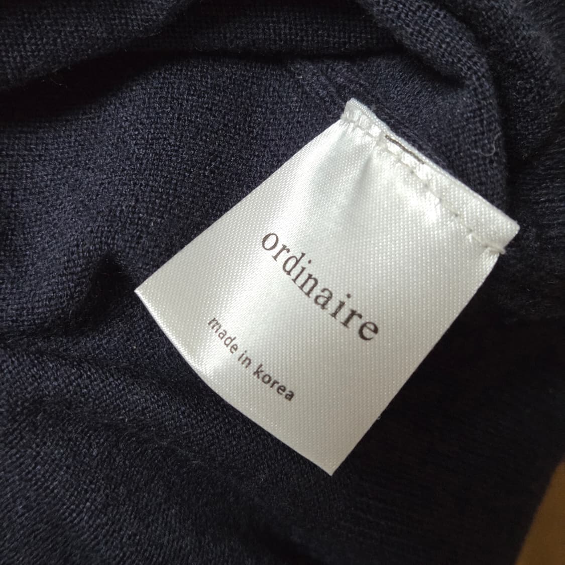 가내스라 오디네르 자체제작 새먼 가디건 딥네이비 네이비 간절기 상품이미지9
