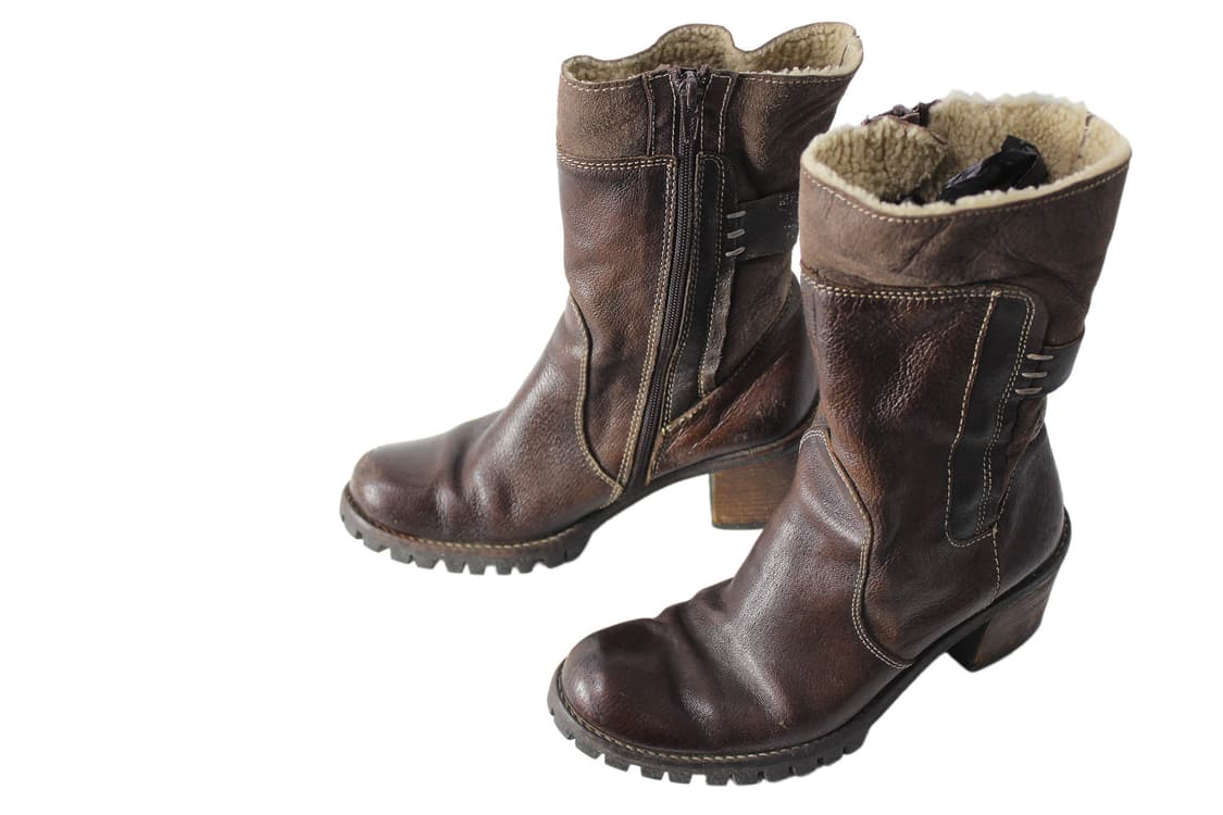 Manas Design 레더 시어링 부츠 상품이미지3