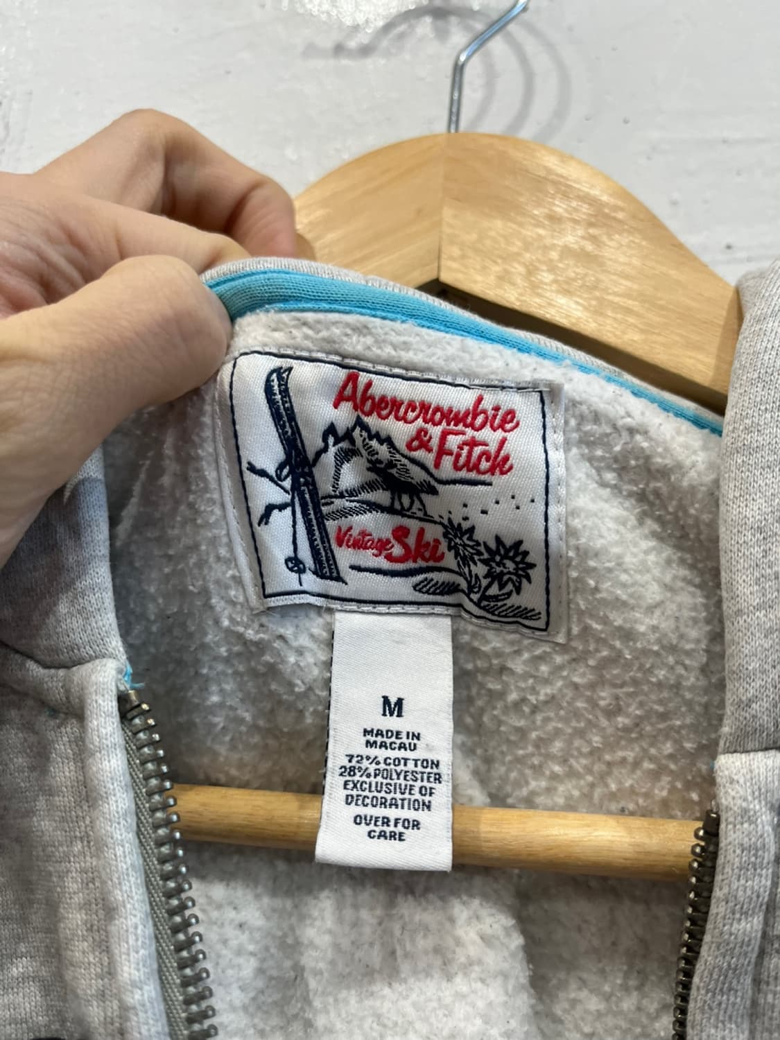 아베크롬비 하프집업 후드 우먼즈 상품이미지4