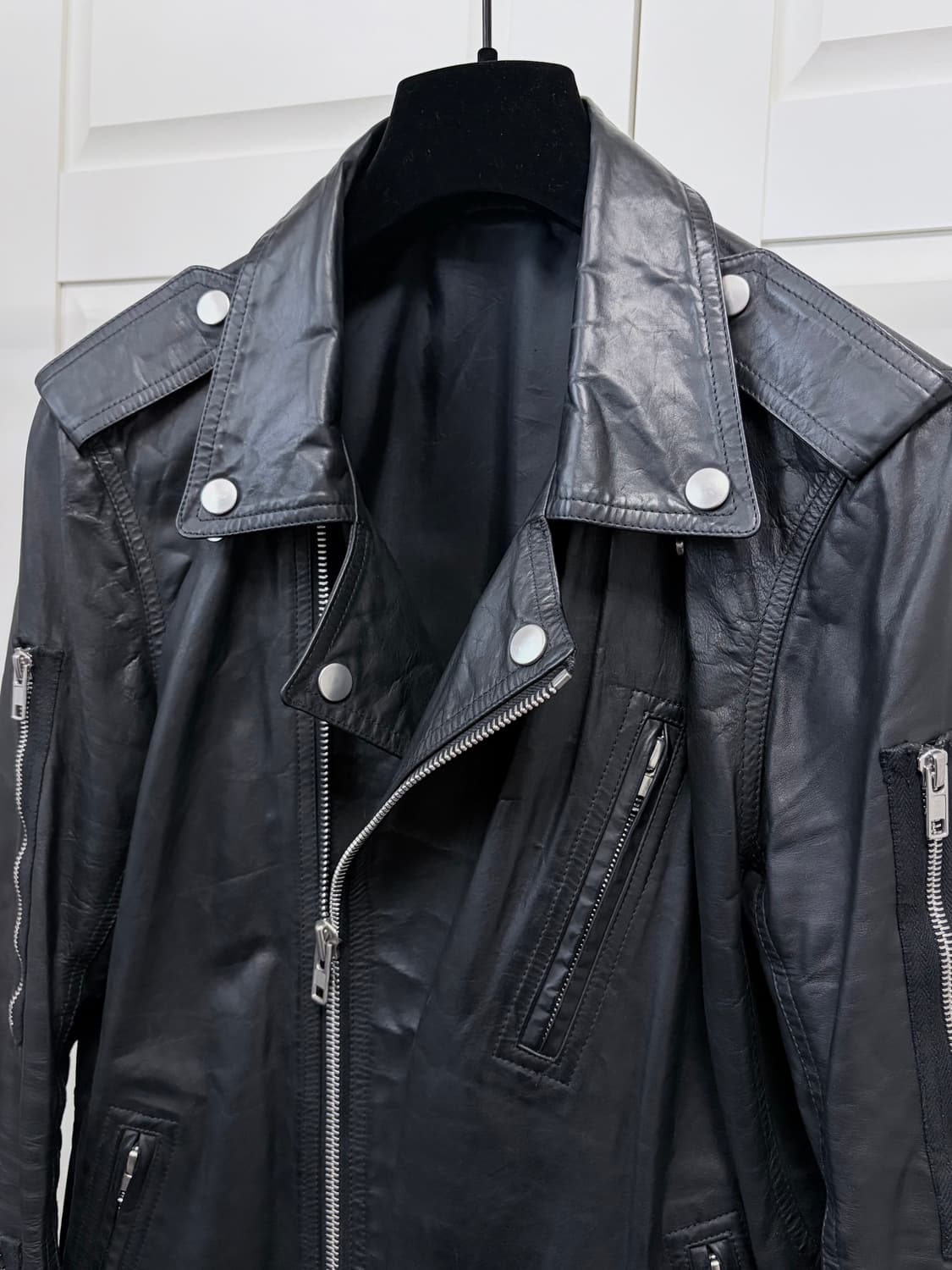 릭오웬스 / 멀티 지퍼 스투지 레더 자켓 / 48 상품이미지5