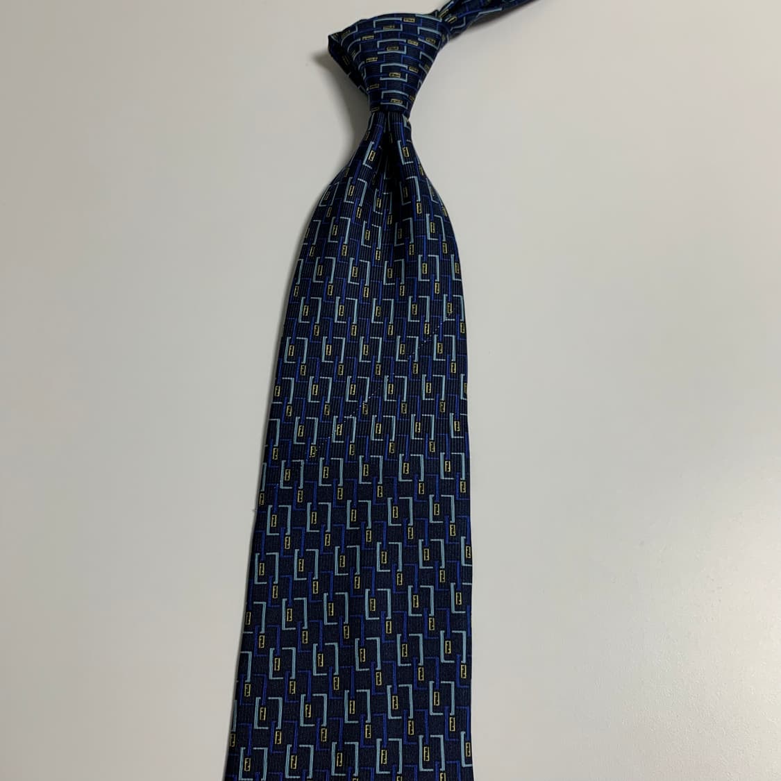 펜디(FENDI) FF모노그램 명품넥타이 이태리 100실크 A+등급 상품이미지8