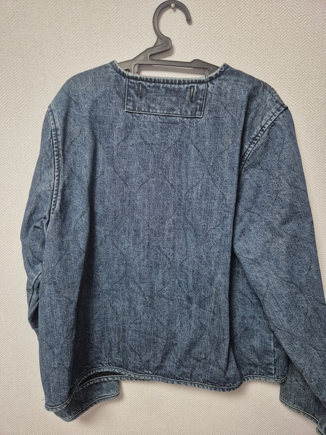 자라 데님 퀄팅 자켓 상품이미지4