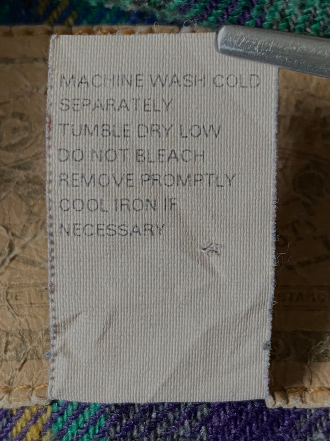 빈티지 데님 자켓 (Man L) AB1297 상품이미지7