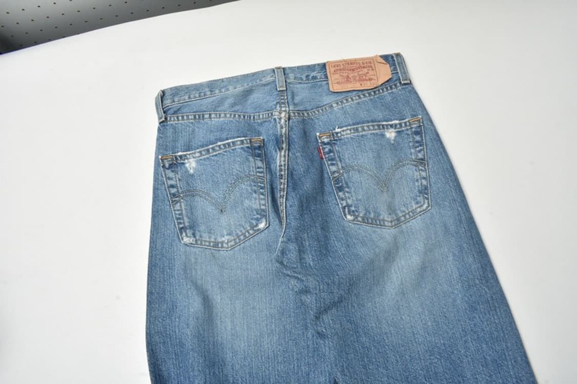 리바이스 501 커스텀 청바지 데님팬츠 30 N1194 상품이미지7