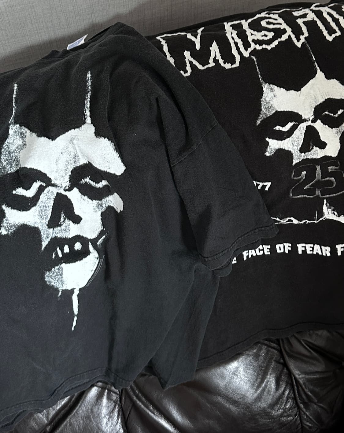 00s og 미스피츠 25주년 밴드티, misfits band tee 상품이미지7