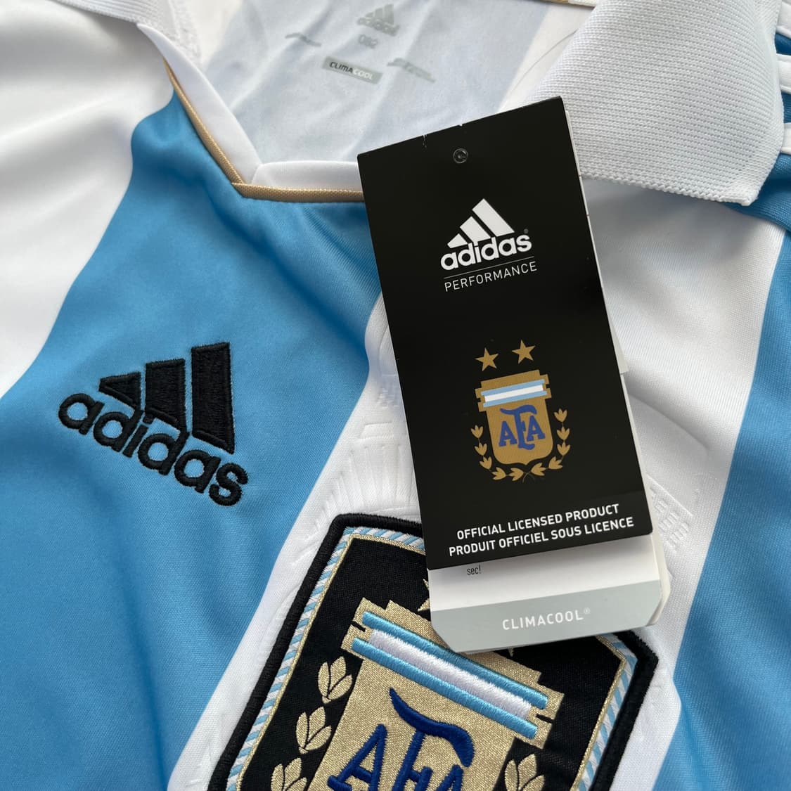 아디다스 루즈핏 2011-12 아르헨티나 져지 새상품 상품이미지6