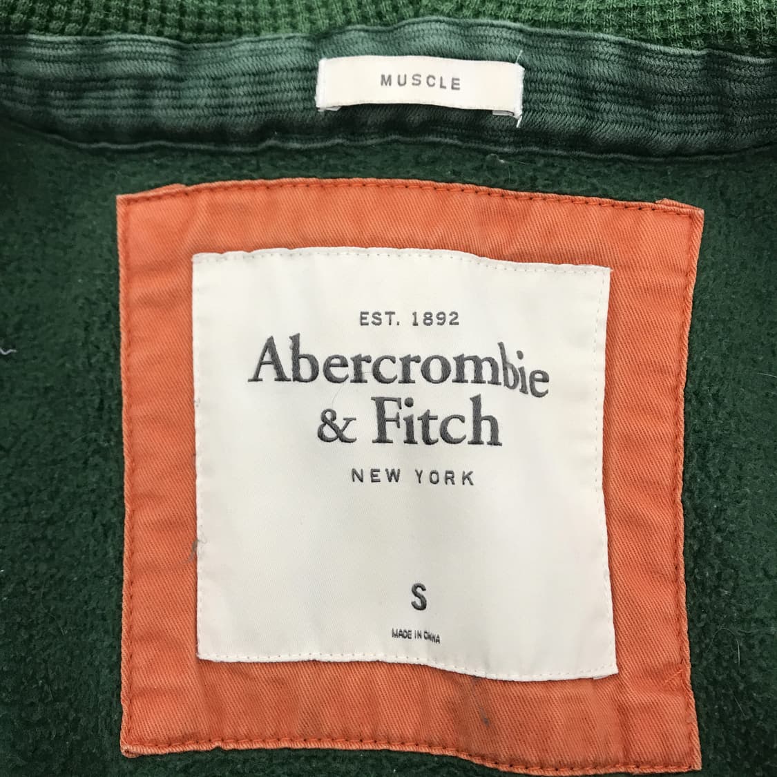아베크롬비 Y2K 빈티지 그린 후드집업 [S] 상품이미지4