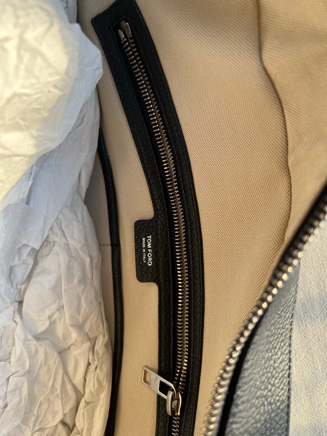 톰포드 브리프 케이스 레더 네이비  상품이미지3