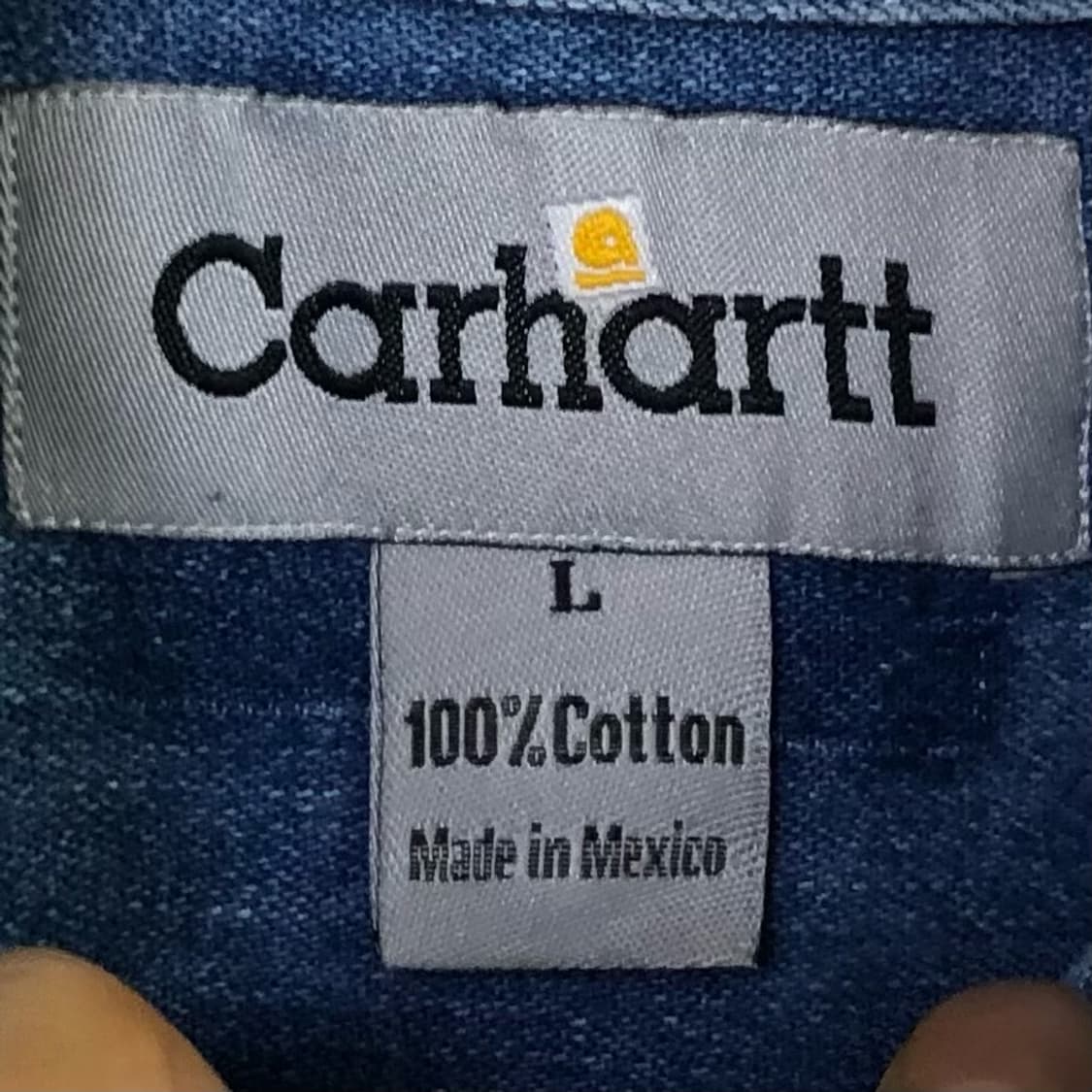 105 칼하트 데님 셔츠 상품이미지3