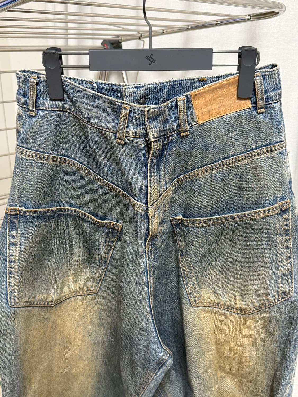 [2] 프로젝트gr 코티드 백워드 초판 데님 청바지 상품이미지9